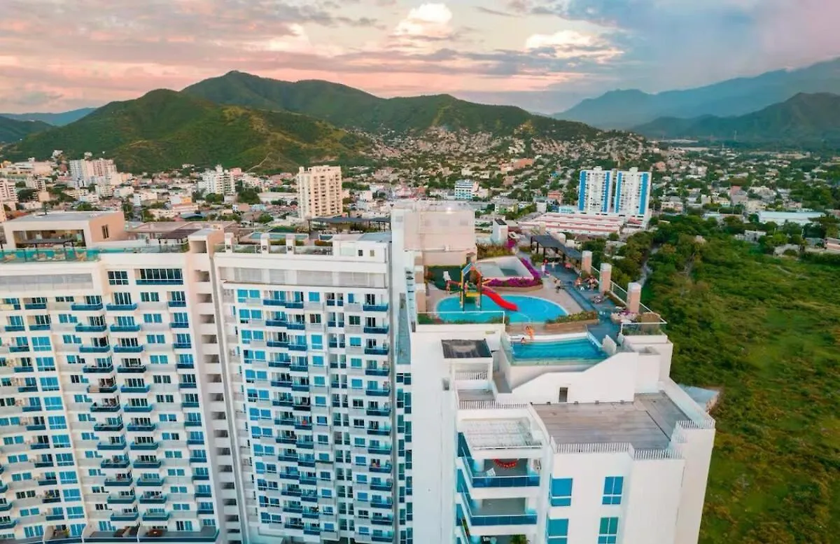 Apto Luxury - Reservas Del Mar Playa Gaira Colombia